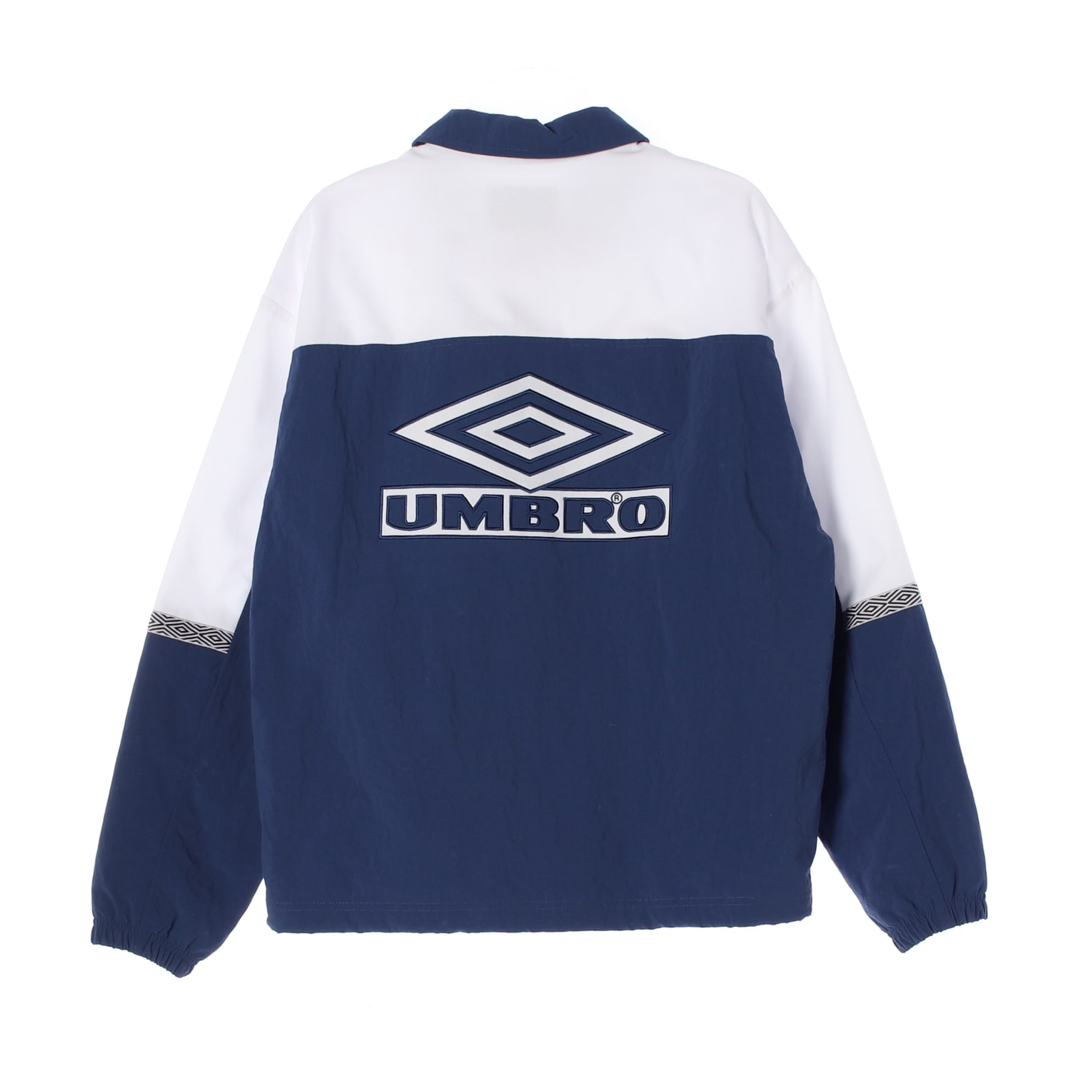 엄브로 24FW HBL OG 드릴탑 아노락 블루 공용 이미지 2