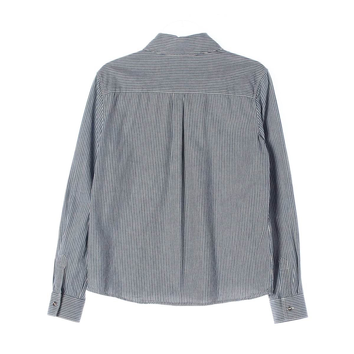 아페쎄 A.P.C. 스트라이프 코튼 포켓 셔츠 상세 이미지 2