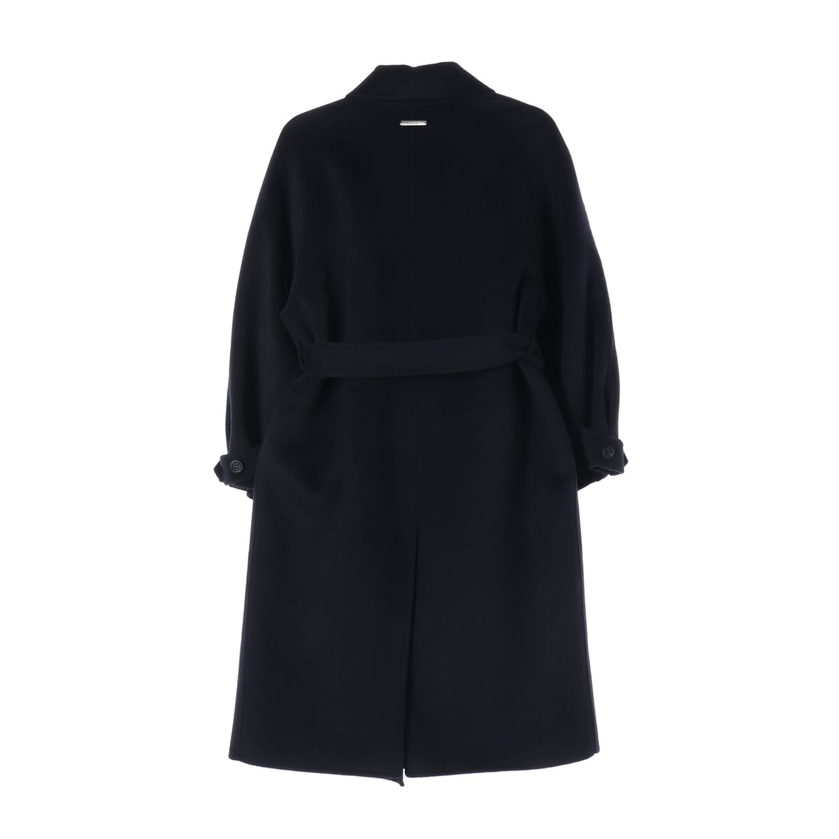 제로스트릿 24FW 핸드메이드 부티크 벨티드 울 코트 네이비 상세 이미지 2