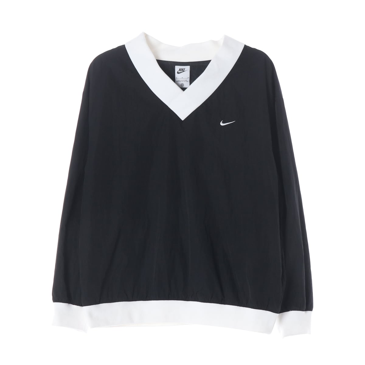 나이키 24SS 에센셜 루즈 UV 우븐 긴팔 티셔츠 브이넥 탑 상세 이미지 1