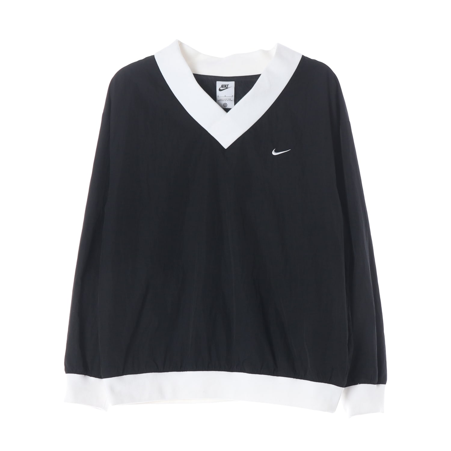 나이키 24SS 에센셜 루즈 UV 우븐 긴팔 티셔츠 브이넥 탑 이미지 1