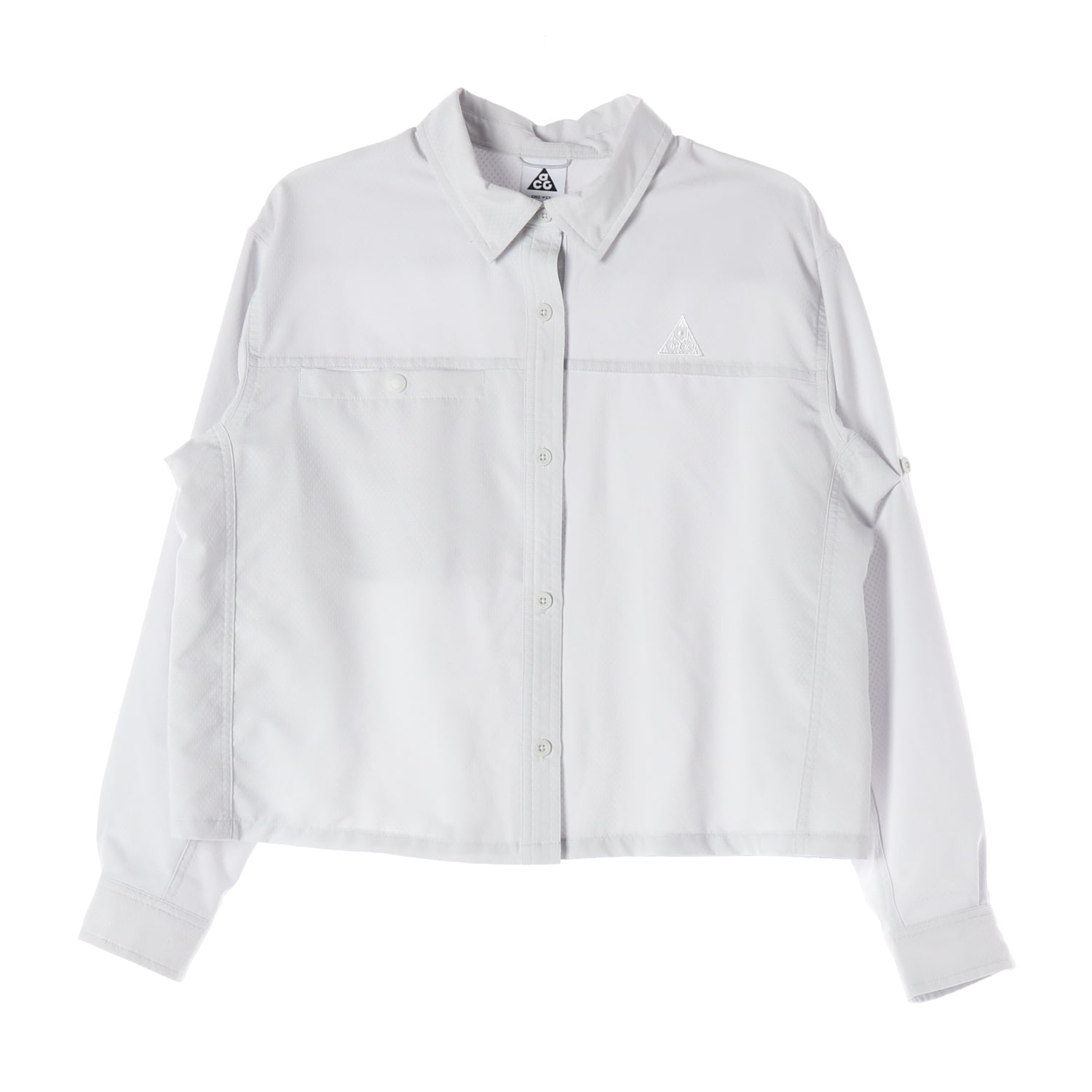 나이키 ACG 23FW 디베스테이션 트레일 우먼 UV 크롭 셔츠 탑 이미지 1