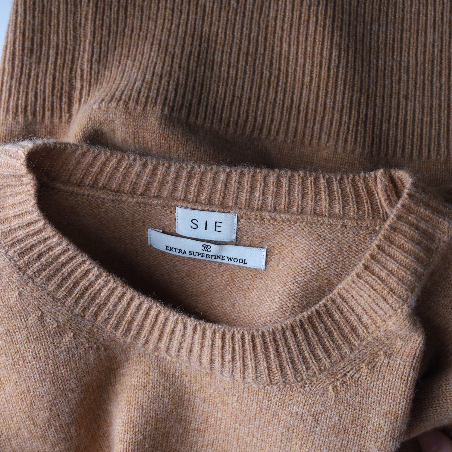 시에 SIE 22FW 울 100% 반팔 니트 셋업 이미지 3