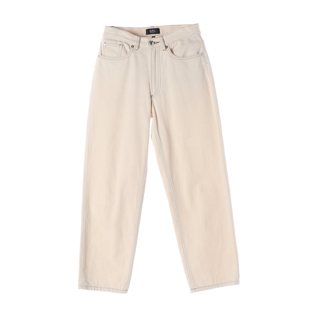 아페쎄 A.P.C. 22SS 마틴 리지드 하이라이즈 진 에크루 데님 팬츠 상세 이미지 1