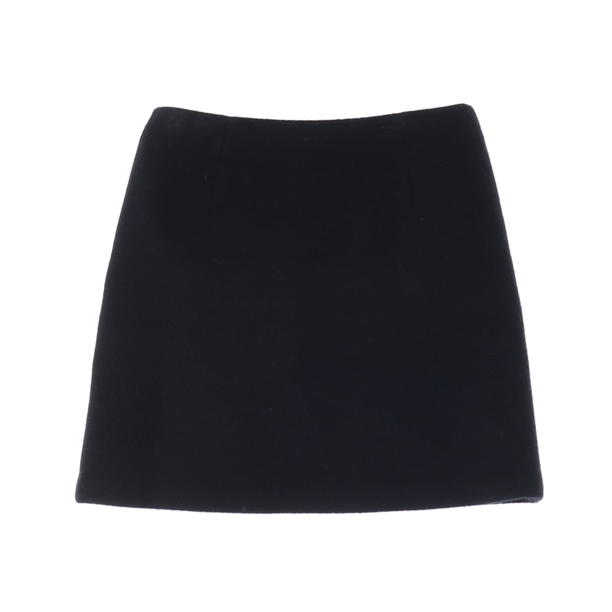 샵엠 SHOP M 캐시미어 울 미니 스커트 블랙 상세 이미지 1
