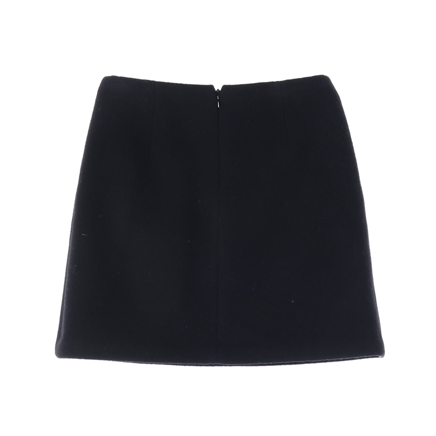 샵엠 SHOP M 캐시미어 울 미니 스커트 블랙 이미지 2