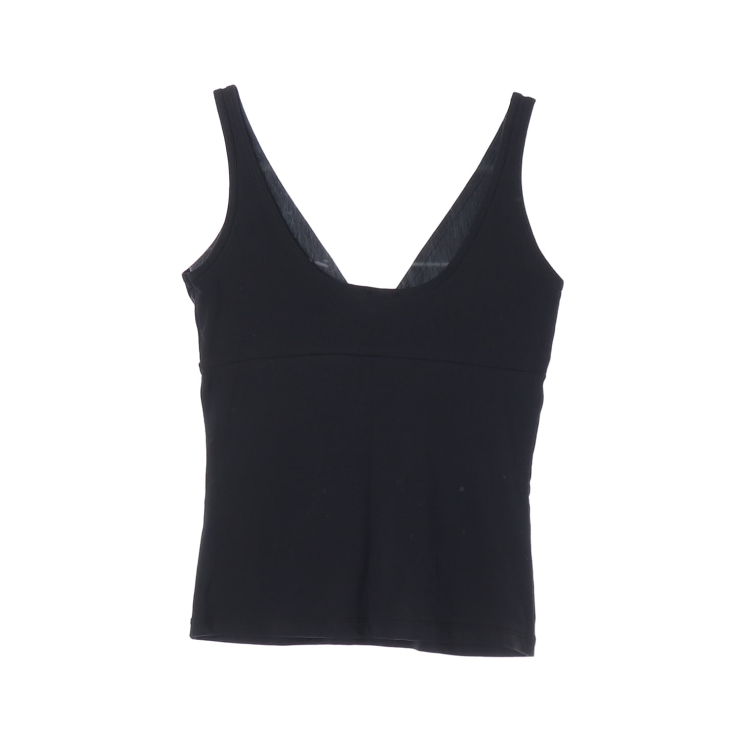 리포스 25SS 브이넥 슬리브리스 티셔츠 블랙 이미지 2