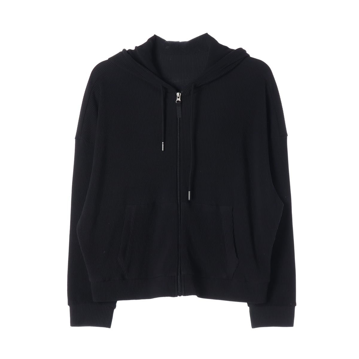(새상품) 프븏스 더춈미 22FW 리브드 플리츠 오버핏 후드집업 셋업 상세 이미지 1