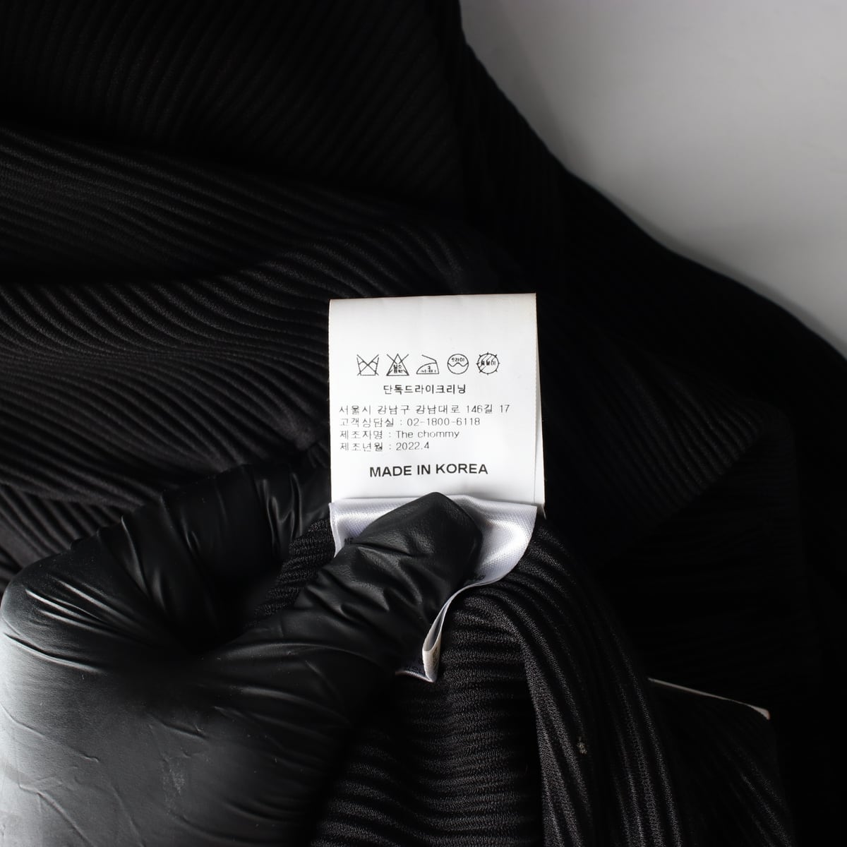 (새상품) 프븏스 22FW 리브드 플리츠 조거팬츠 셋업 상세 이미지 5