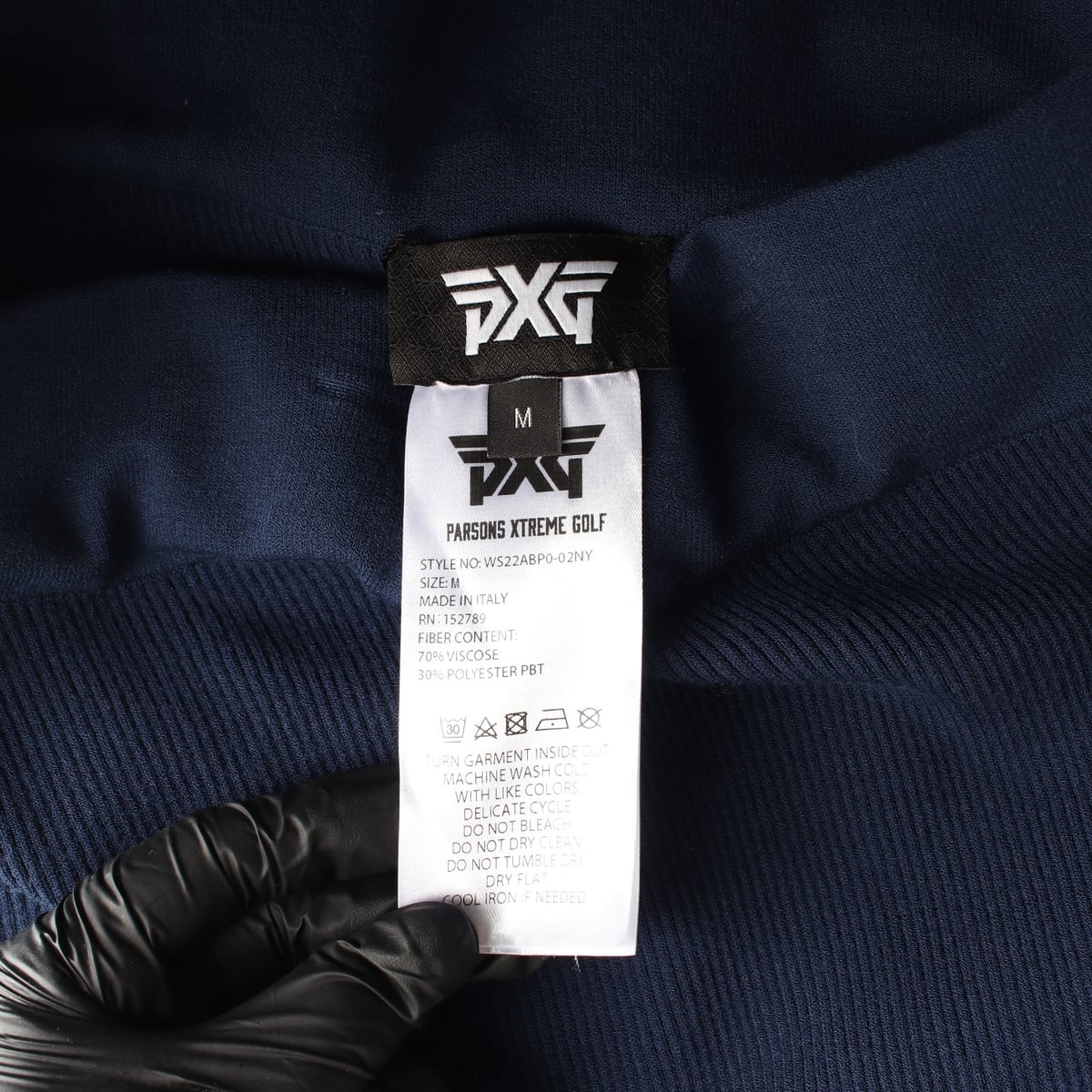 (새상품) 피엑스지 22SS PXG 우먼스 콘트라스트 심 팬츠 네이비 상세 이미지 3