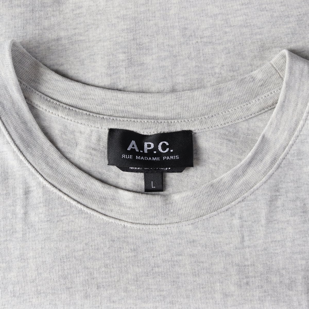 아페쎄 A.P.C. 루 마담 로고 반팔 티셔츠 상세 이미지 3