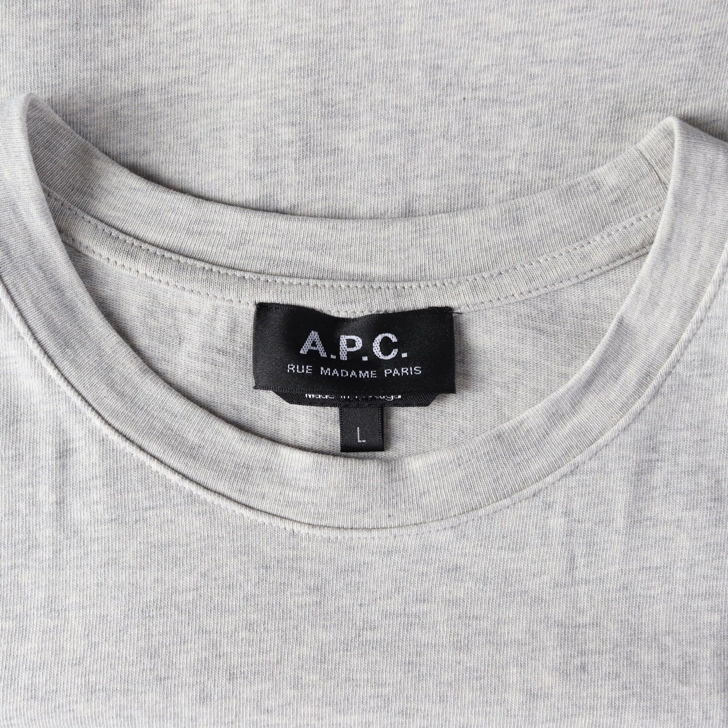 아페쎄 A.P.C. 루 마담 로고 반팔 티셔츠 이미지 3