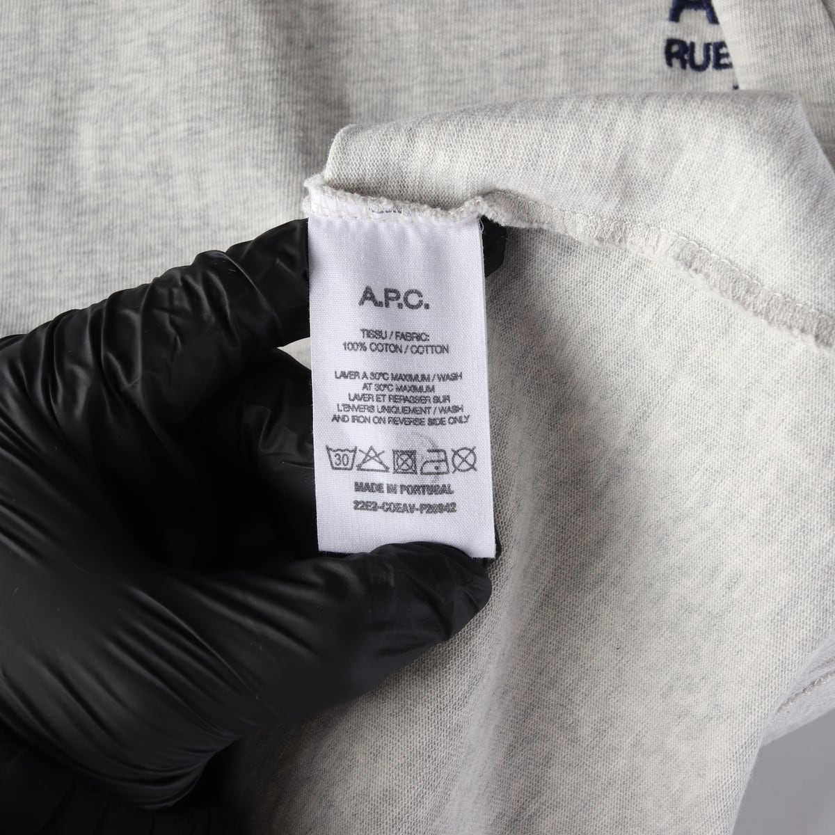 아페쎄 A.P.C. 루 마담 로고 반팔 티셔츠 상세 이미지 4