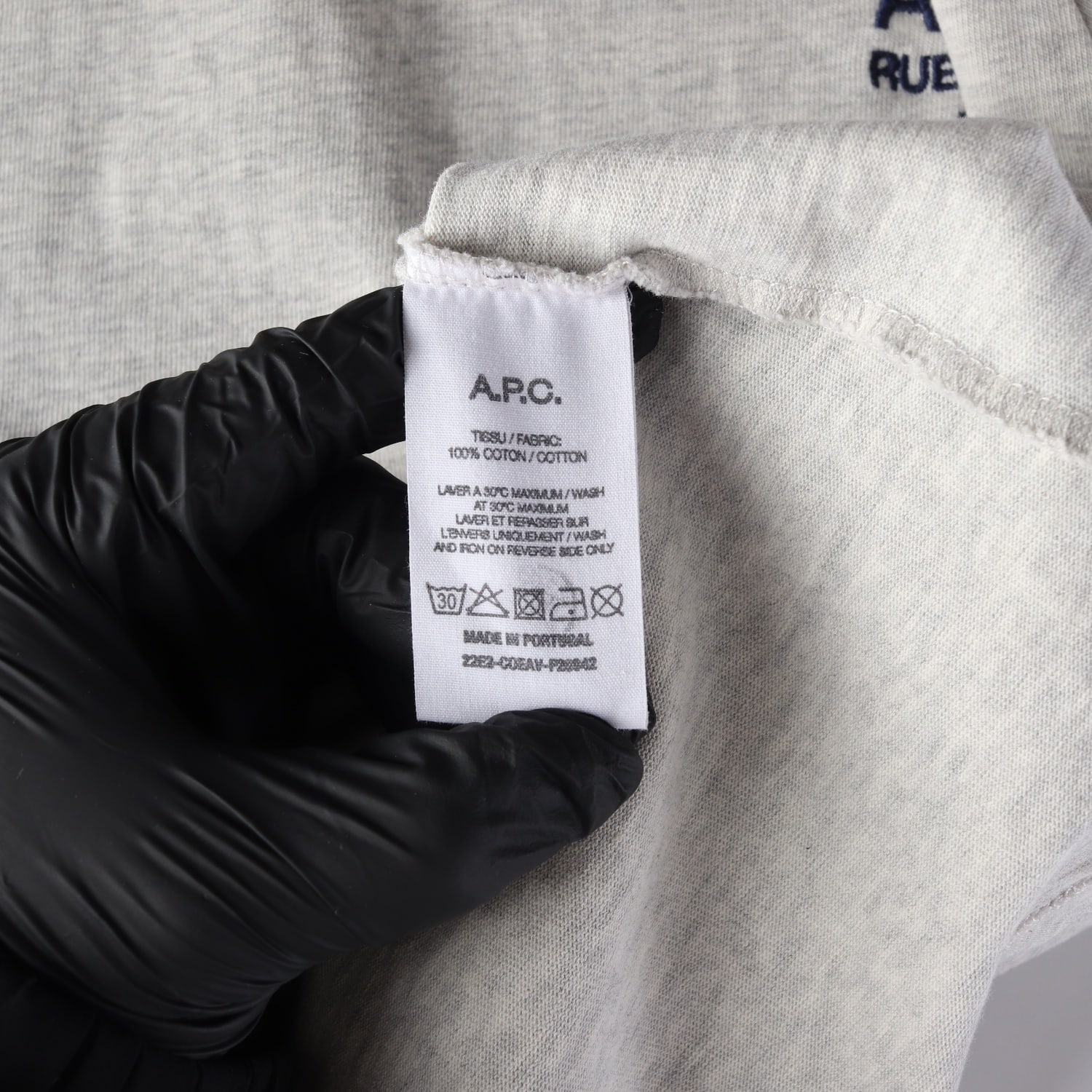 아페쎄 A.P.C. 루 마담 로고 반팔 티셔츠 이미지 4