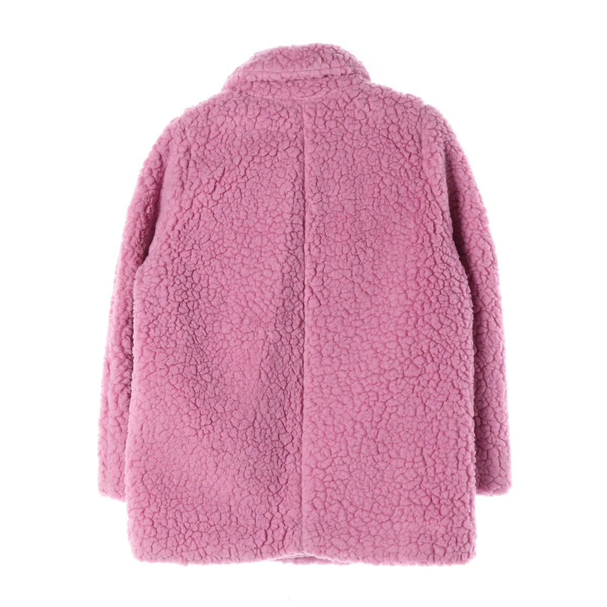 앤유 22FW 브릭스톤 에코 시어링 울 하프 코트 상세 이미지 3