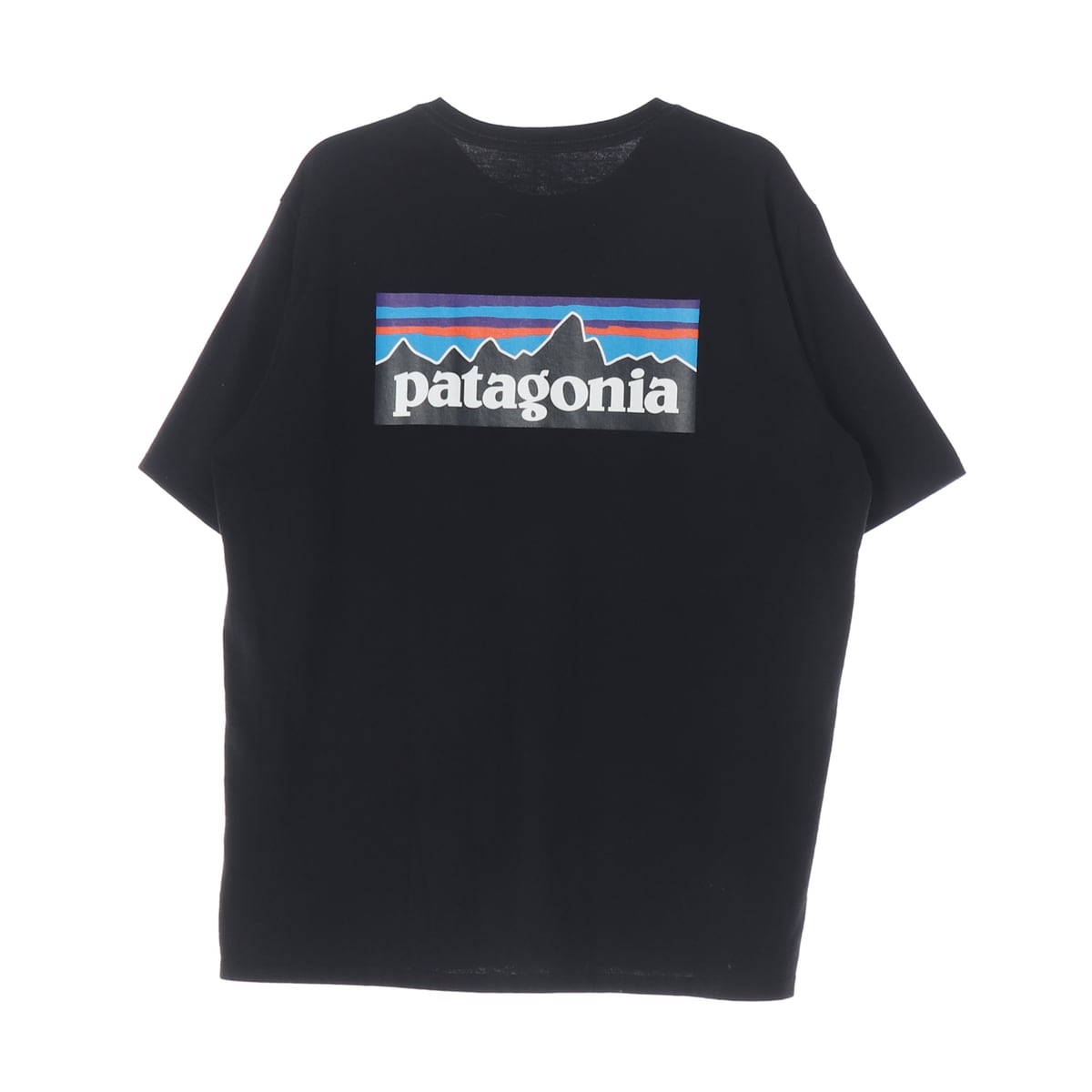 파타고니아 22SS P-6 로고 리스판서빌리티 반팔 티셔츠 블랙 상세 이미지 2