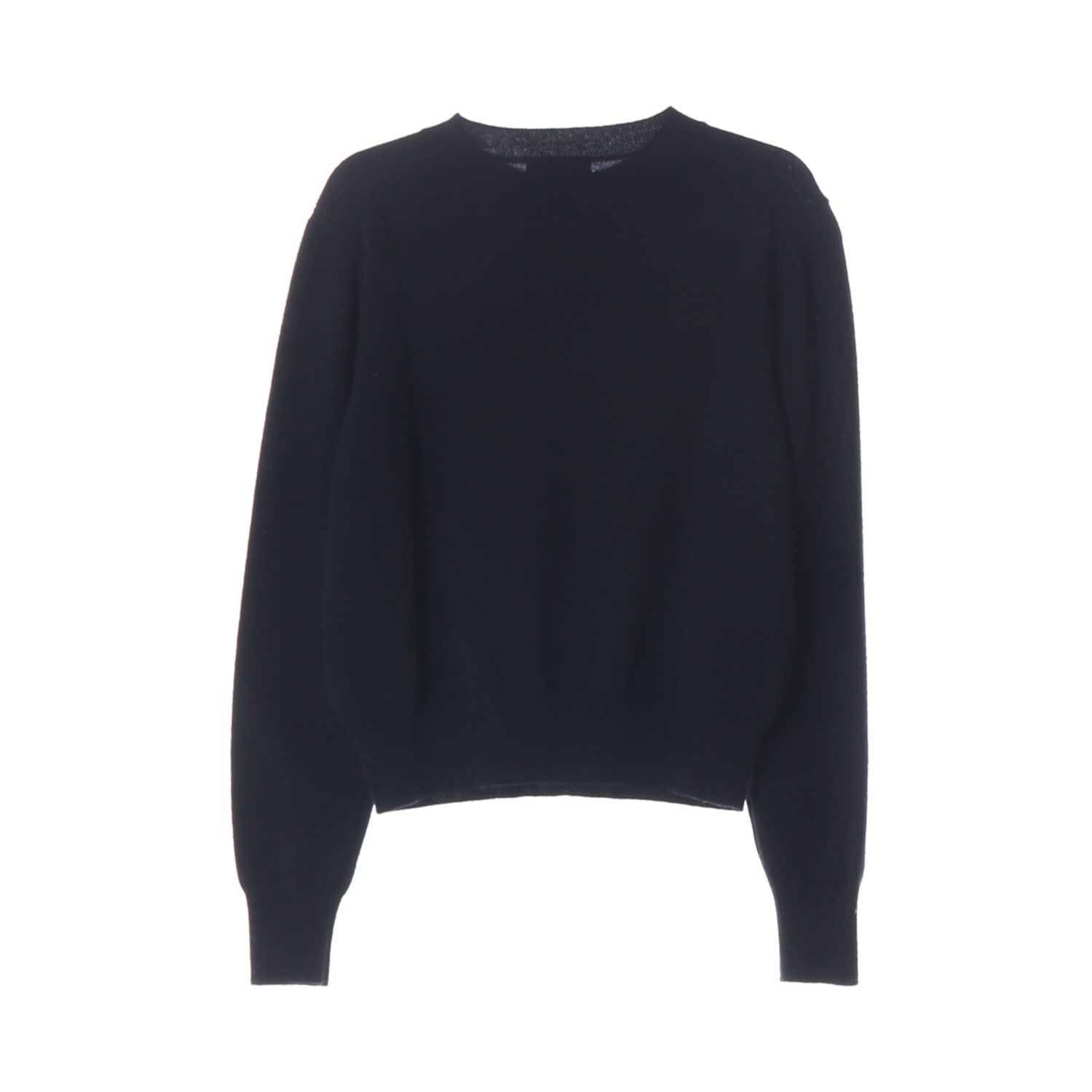 아페쎄 21FW Tasmania JUMPER 네이비 크롭 니트 이미지 2