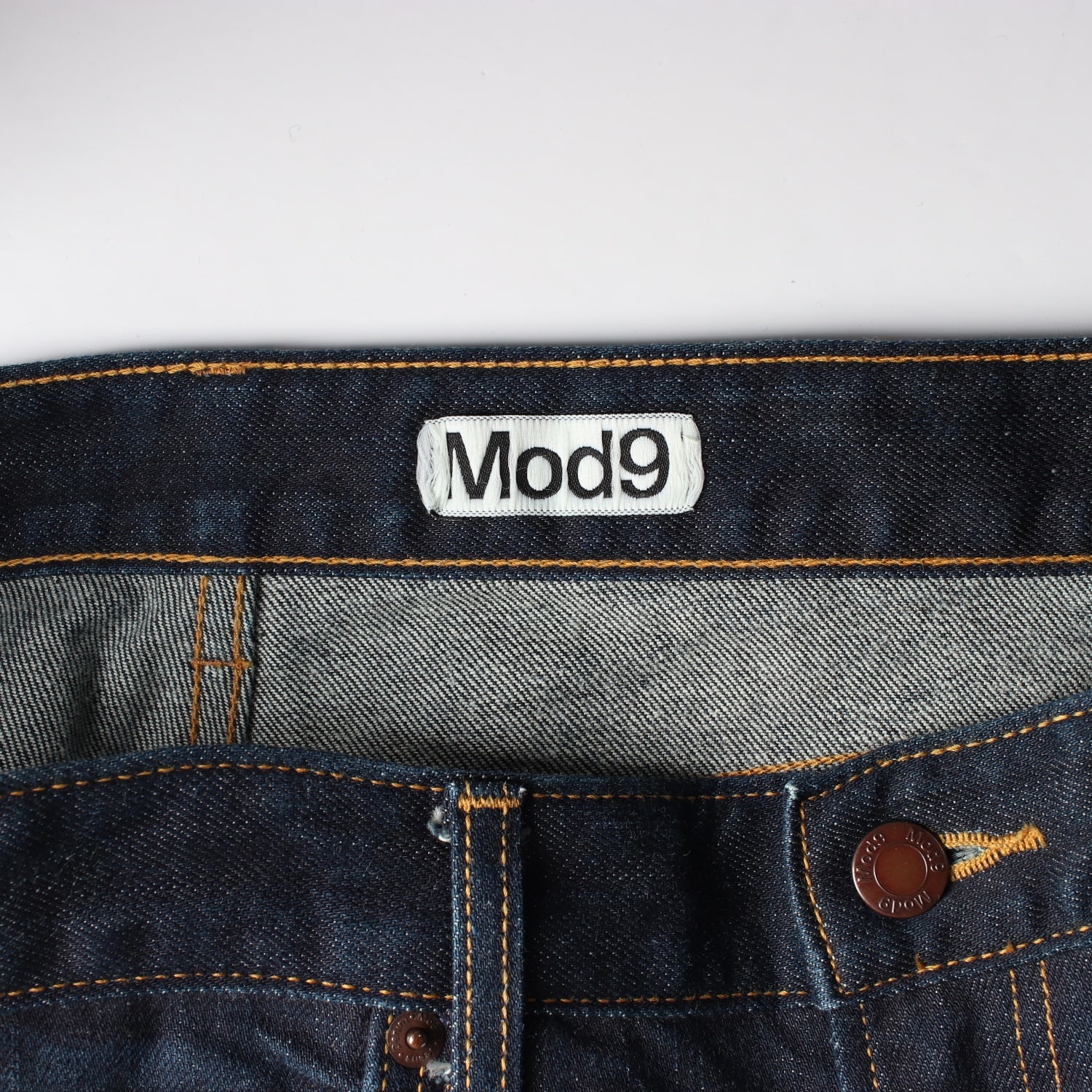 모드나인 MOD1 레귤러 스트레이트핏 데님팬츠 이미지 3