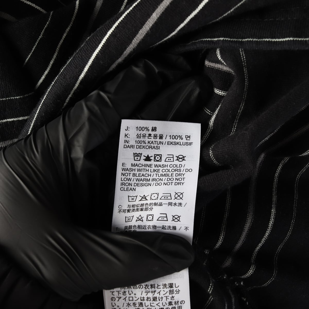 나이키 22SS 스트라이프 로고 오버핏 반팔 티셔츠 상세 이미지 4