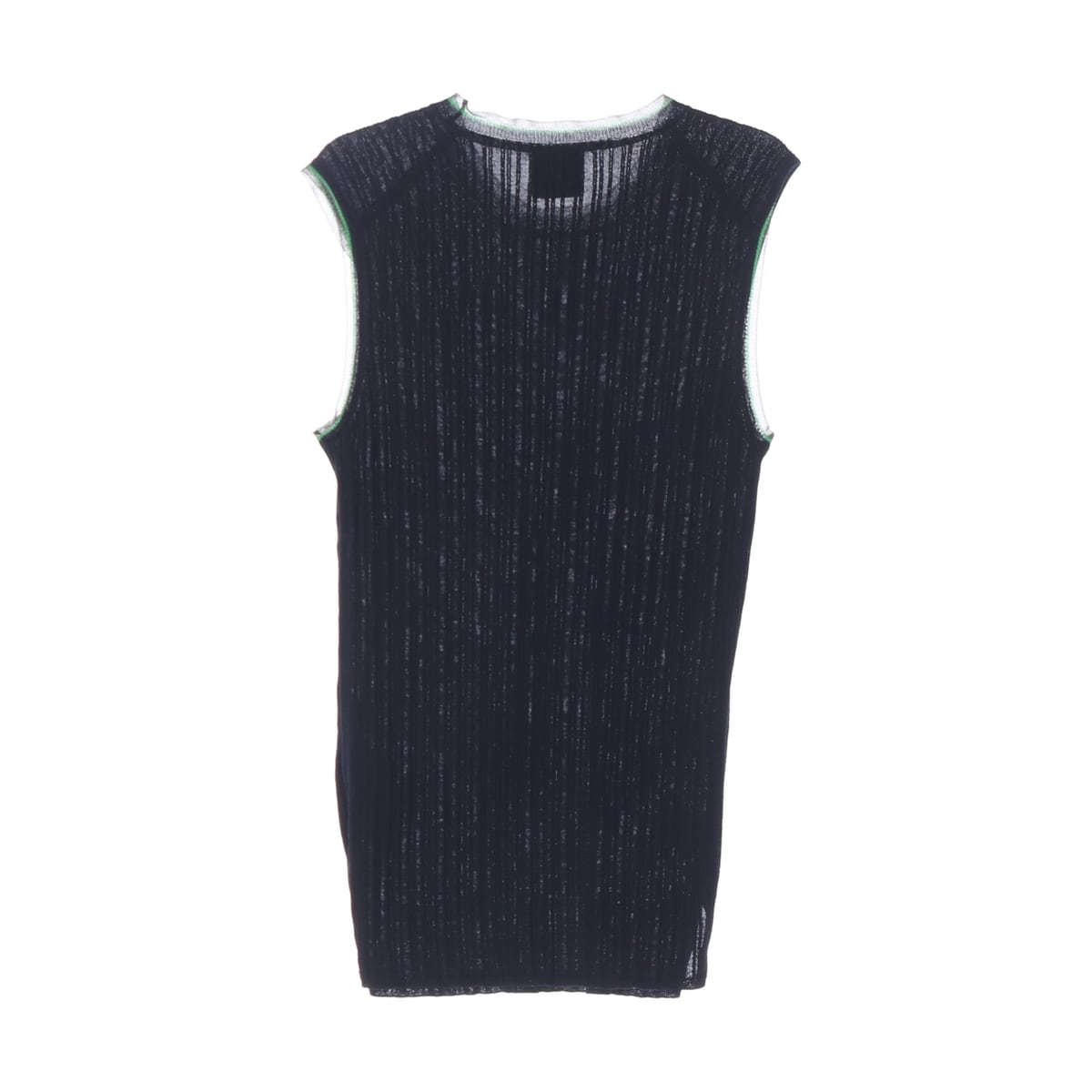오즈세컨 슬리브리스 니트 탑 상세 이미지 2