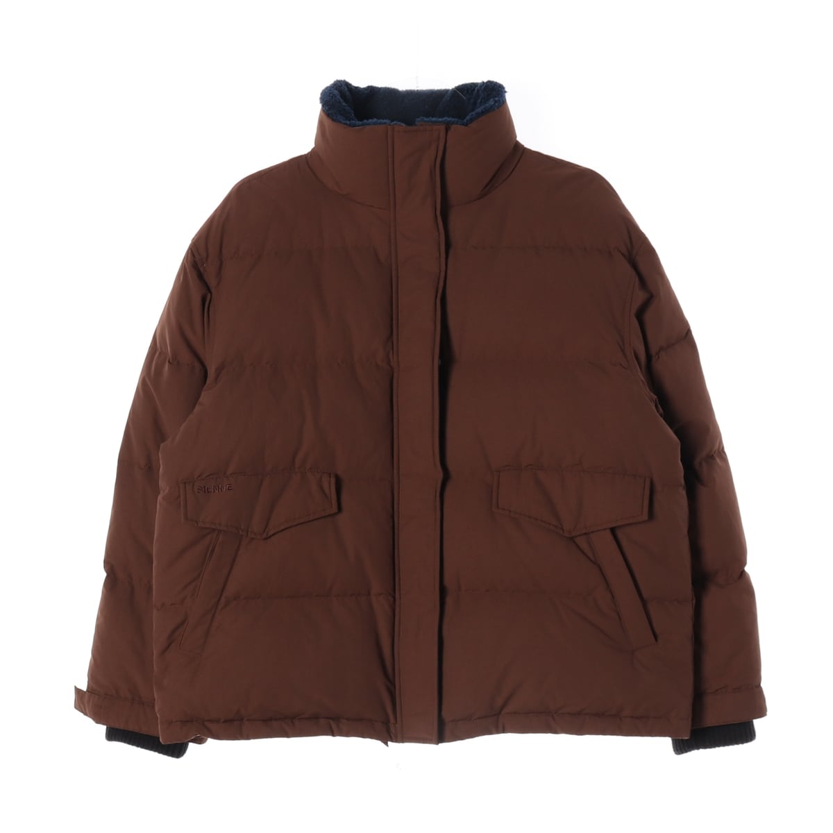 시엔느 24FW 노바 덕다운 패딩 브라운 상세 이미지 1