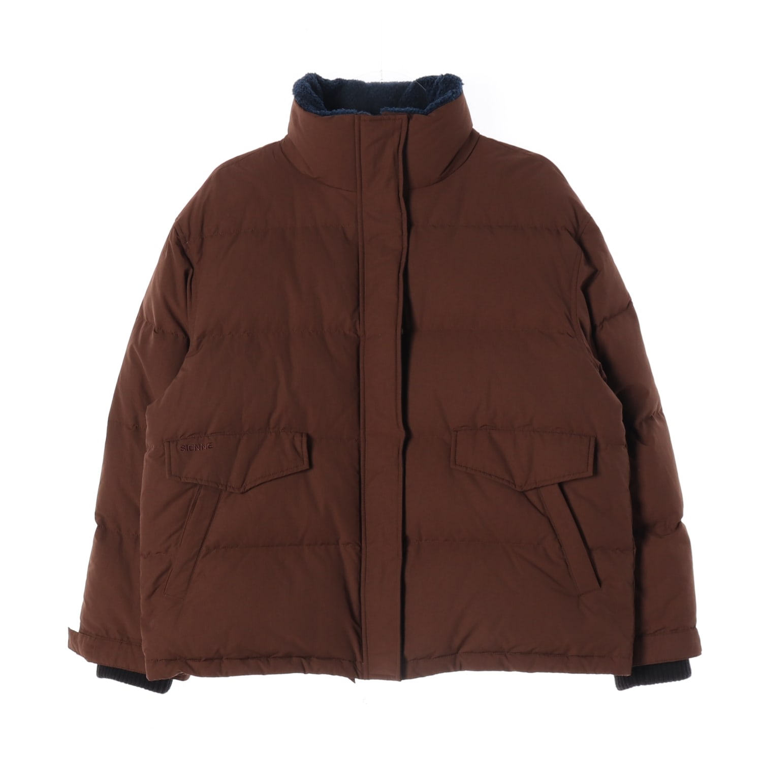 시엔느 24FW 노바 덕다운 패딩 브라운 이미지 1