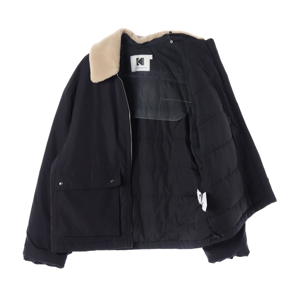 코닥 23FW 에센셜 플리스 카라형 경량 패딩 재킷 공용 L 상세 이미지 2