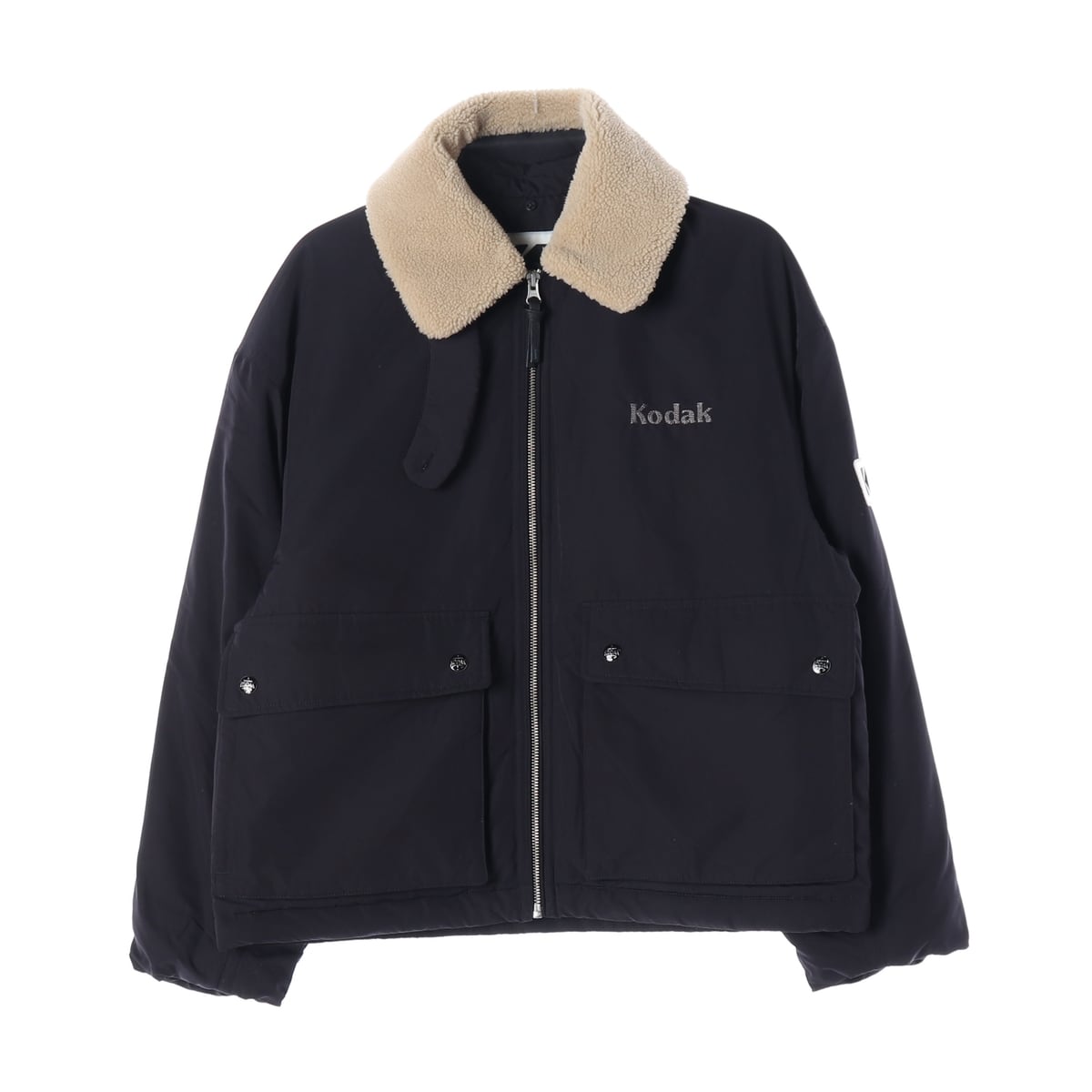 코닥 23FW 에센셜 플리스 카라형 경량 패딩 재킷 공용 XS 상세 이미지 1
