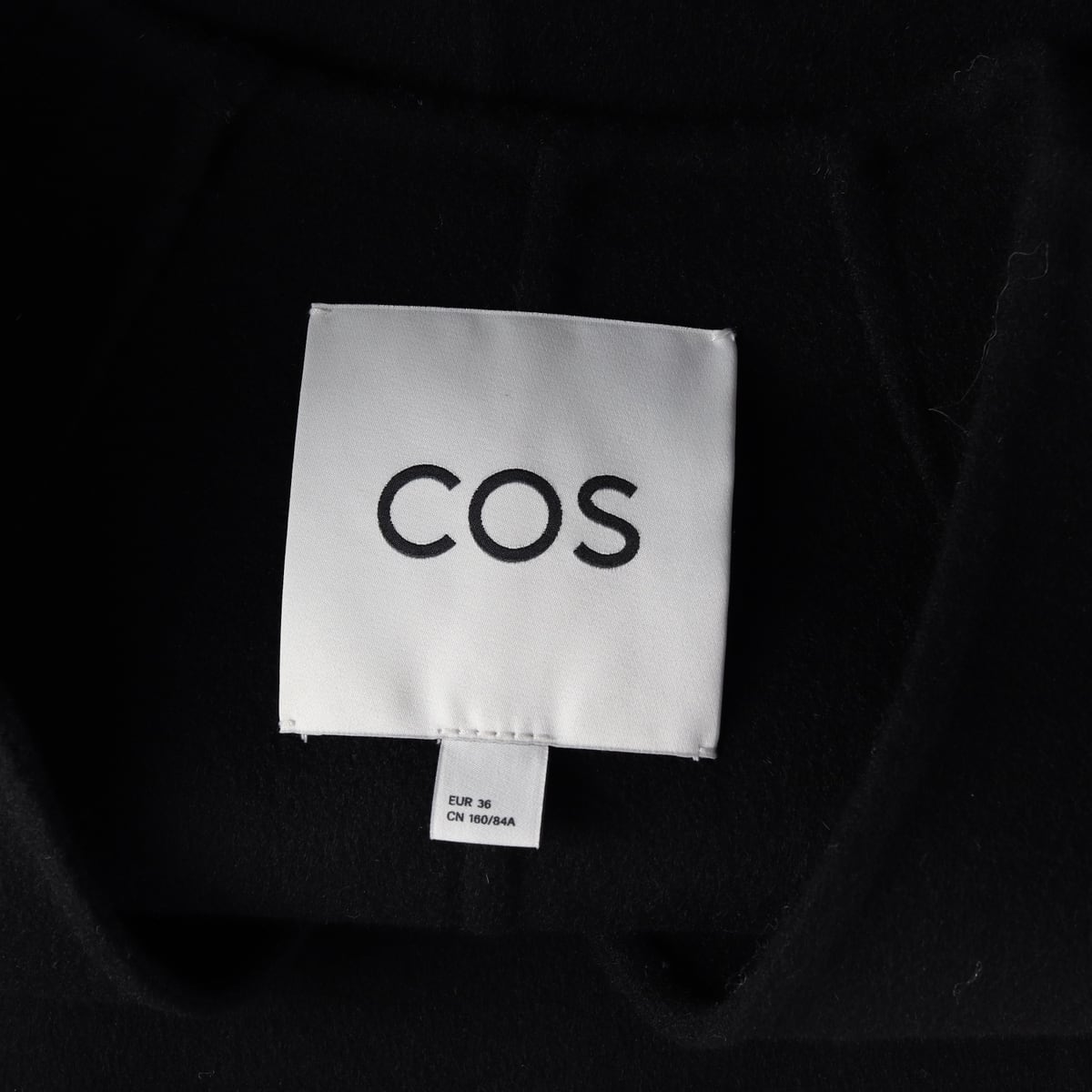 코스 COS 카라리스 더블 페이스 울 블레이저 재킷 상세 이미지 3
