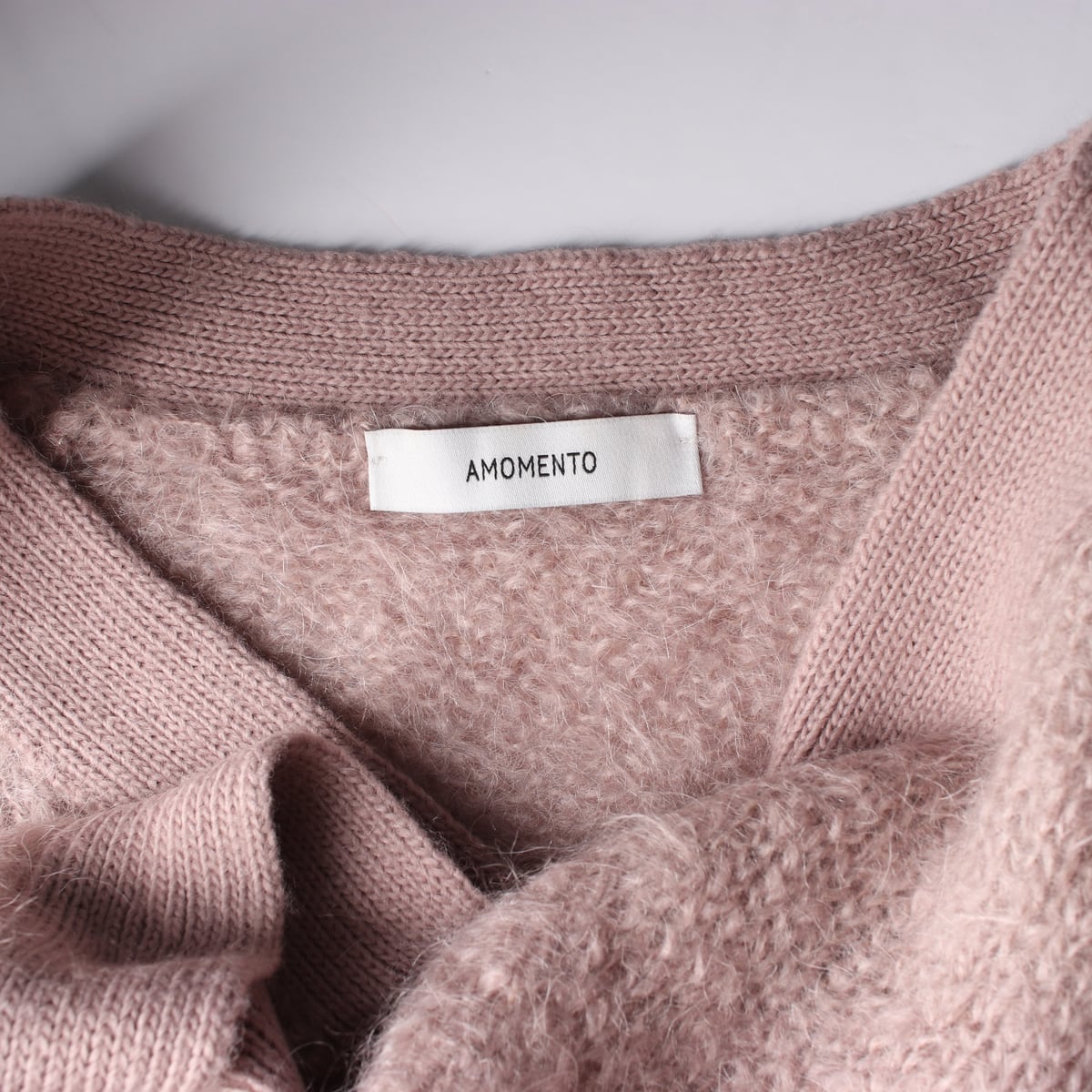 아모멘토 22FW 모헤어 그랜마 가디건 상세 이미지 3