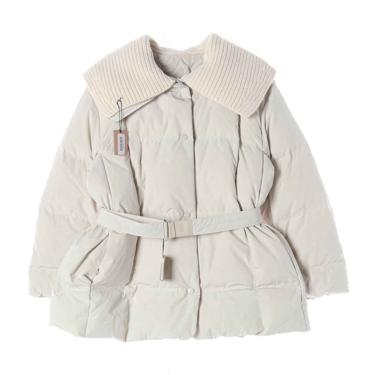 (새상품) 에스제이에스제이 22FW 디테쳐블 칼라 구스 다운 숏 패딩 상세 이미지 1