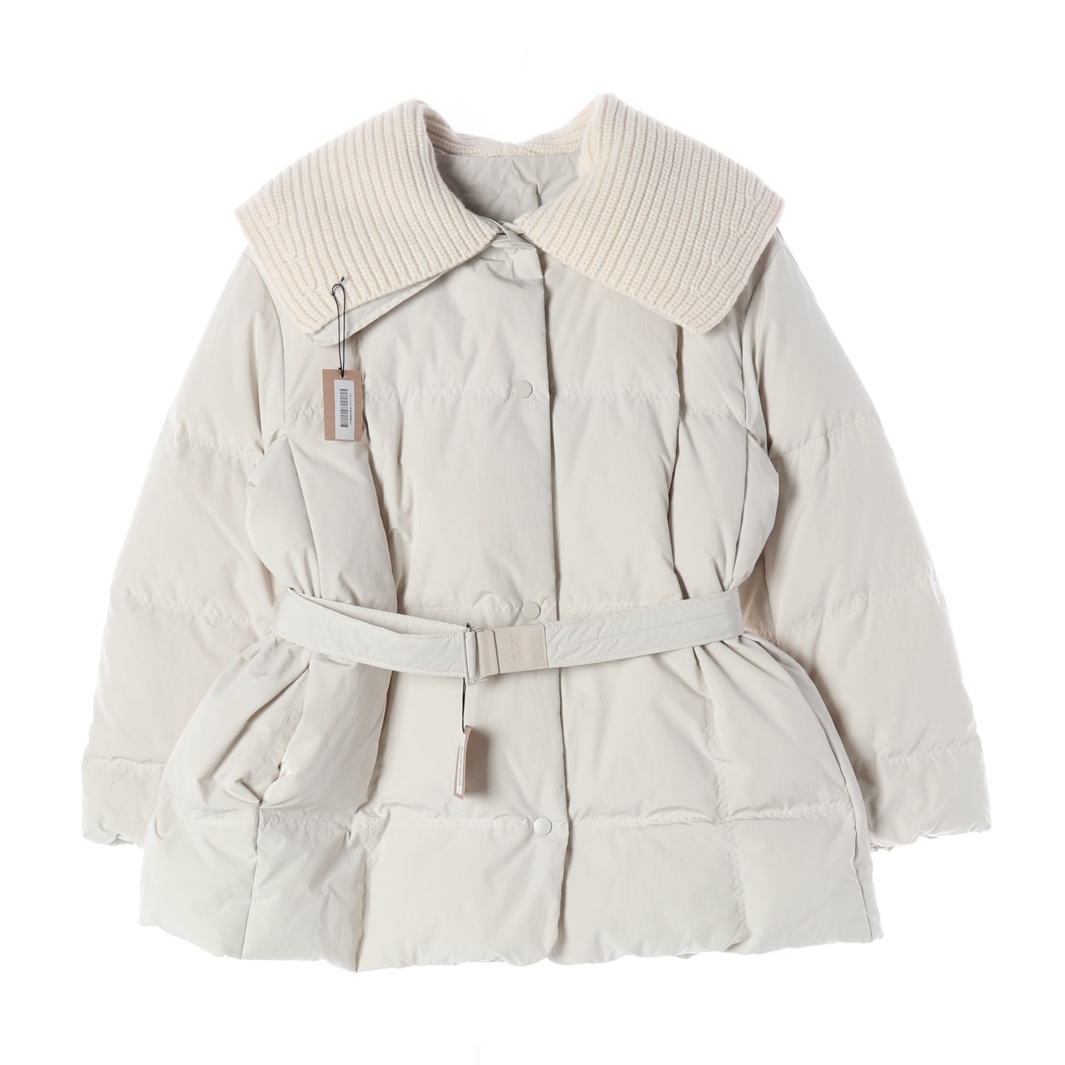 (새상품) 에스제이에스제이 22FW 디테쳐블 칼라 구스 다운 숏 패딩 이미지 1