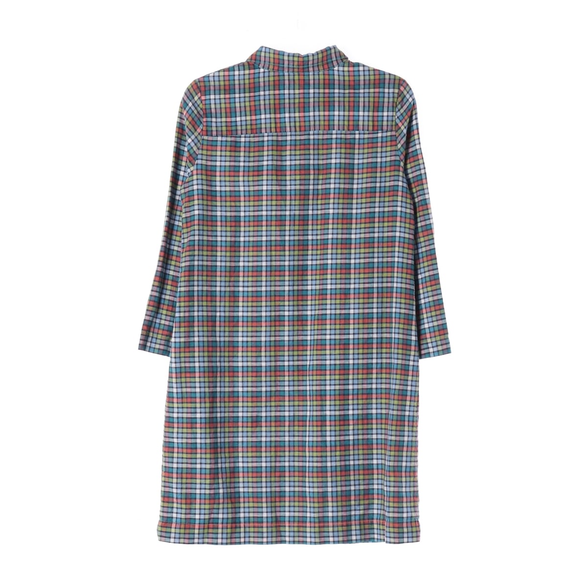 아페쎄 A.P.C. 타탄 체크 셔츠 원피스 상세 이미지 2