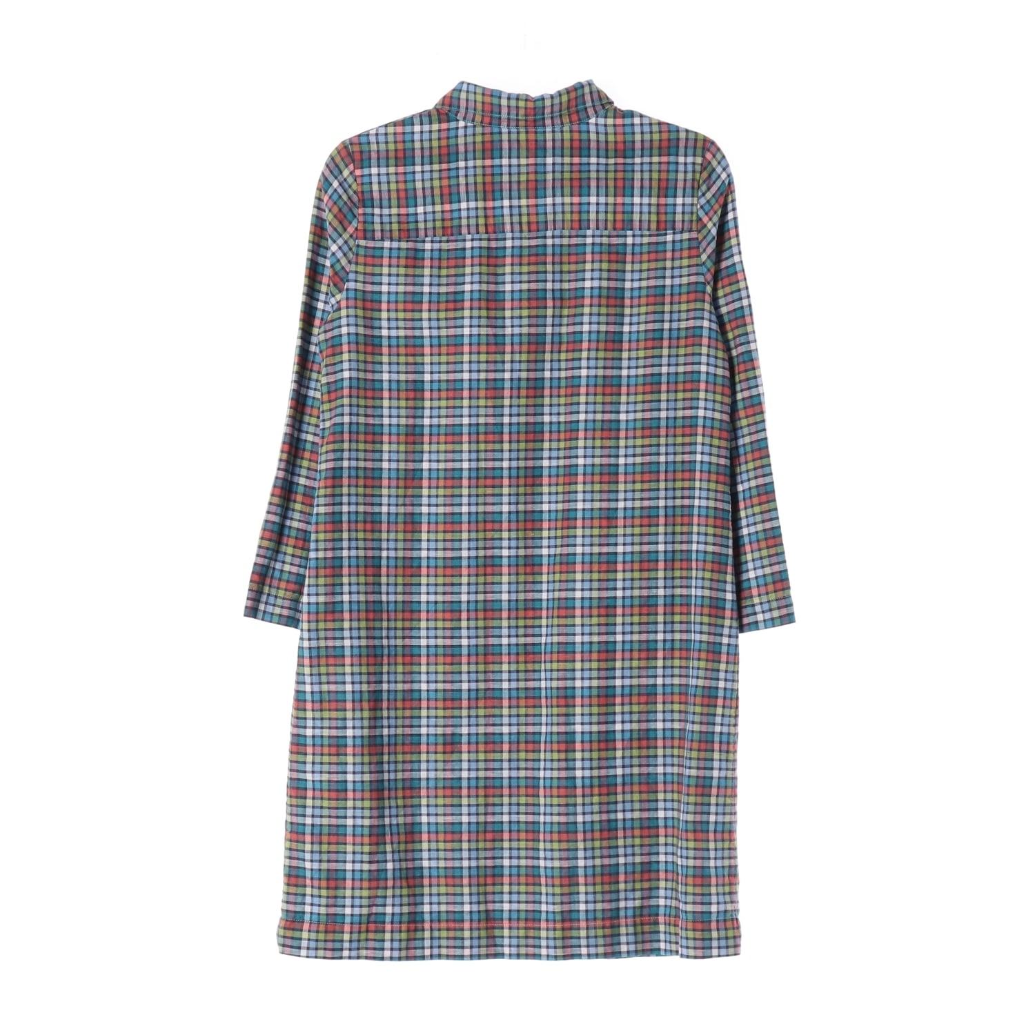 아페쎄 A.P.C. 타탄 체크 셔츠 원피스 이미지 2