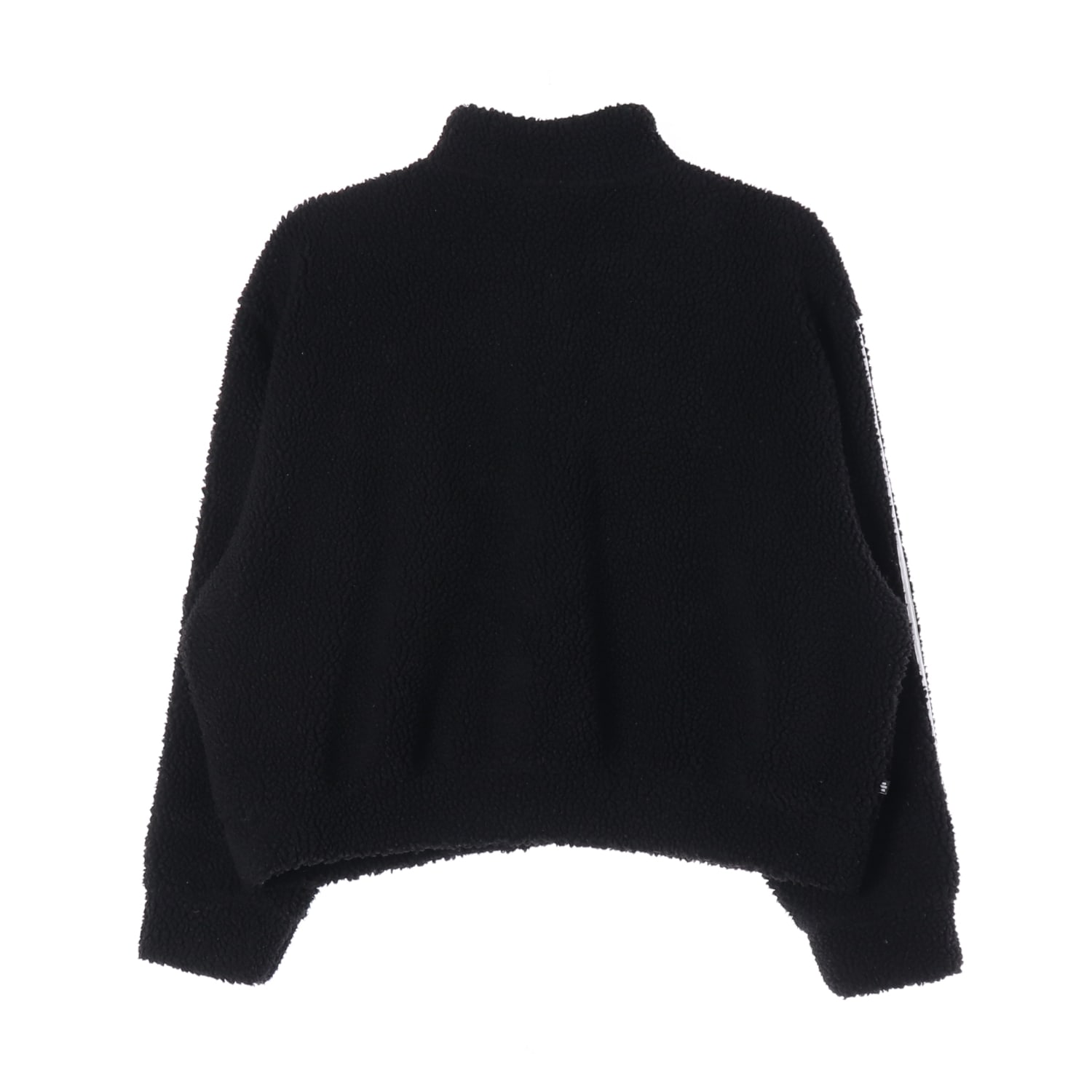 아디다스 22FW 우먼스 크롭 하프집업 플리스 이미지 2