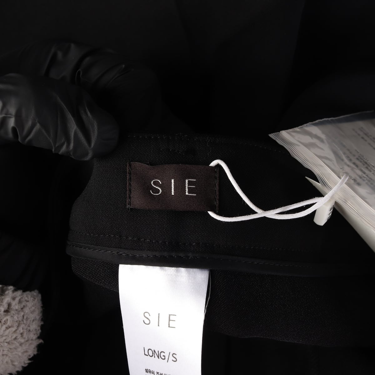 (새상품) 시에 SIE 스트레이트핏 슬랙스 팬츠 롱 S 상세 이미지 3