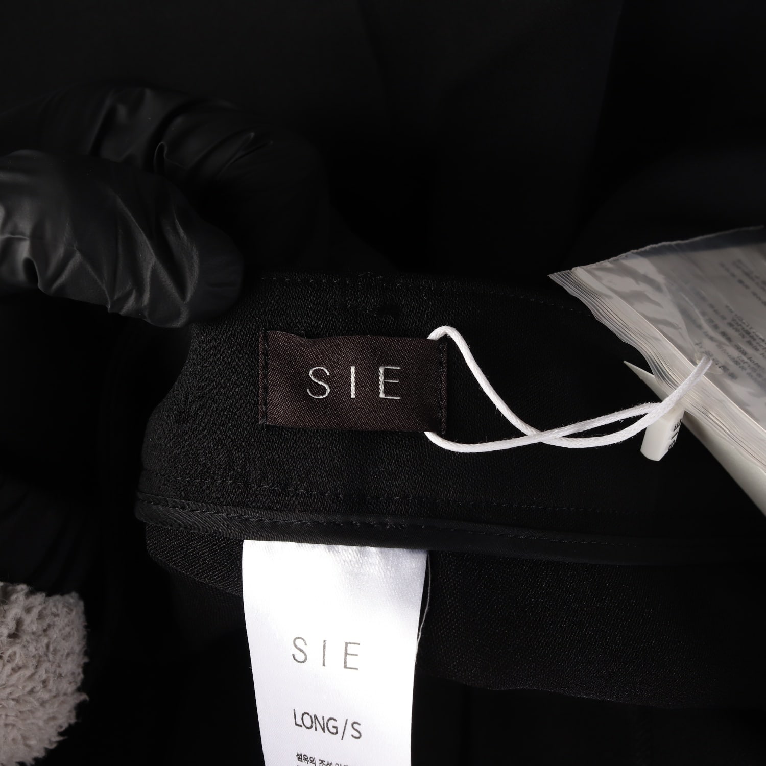 (새상품) 시에 SIE 스트레이트핏 슬랙스 팬츠 롱 S 이미지 3