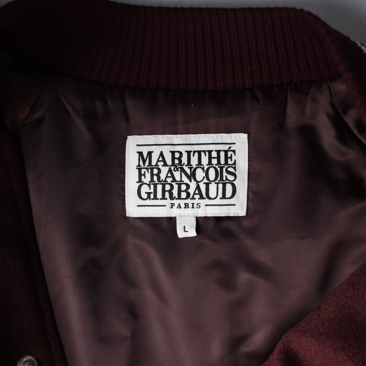 마리떼 프랑소와 저버 23FW 울 블렌드 바시티 재킷 공용 상세 이미지 4
