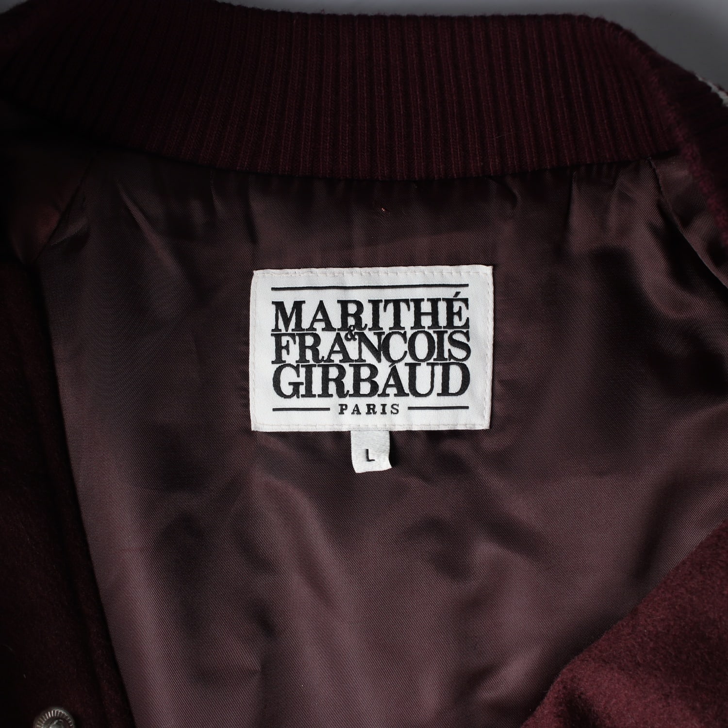 마리떼 프랑소와 저버 23FW 울 블렌드 바시티 재킷 공용 이미지 4