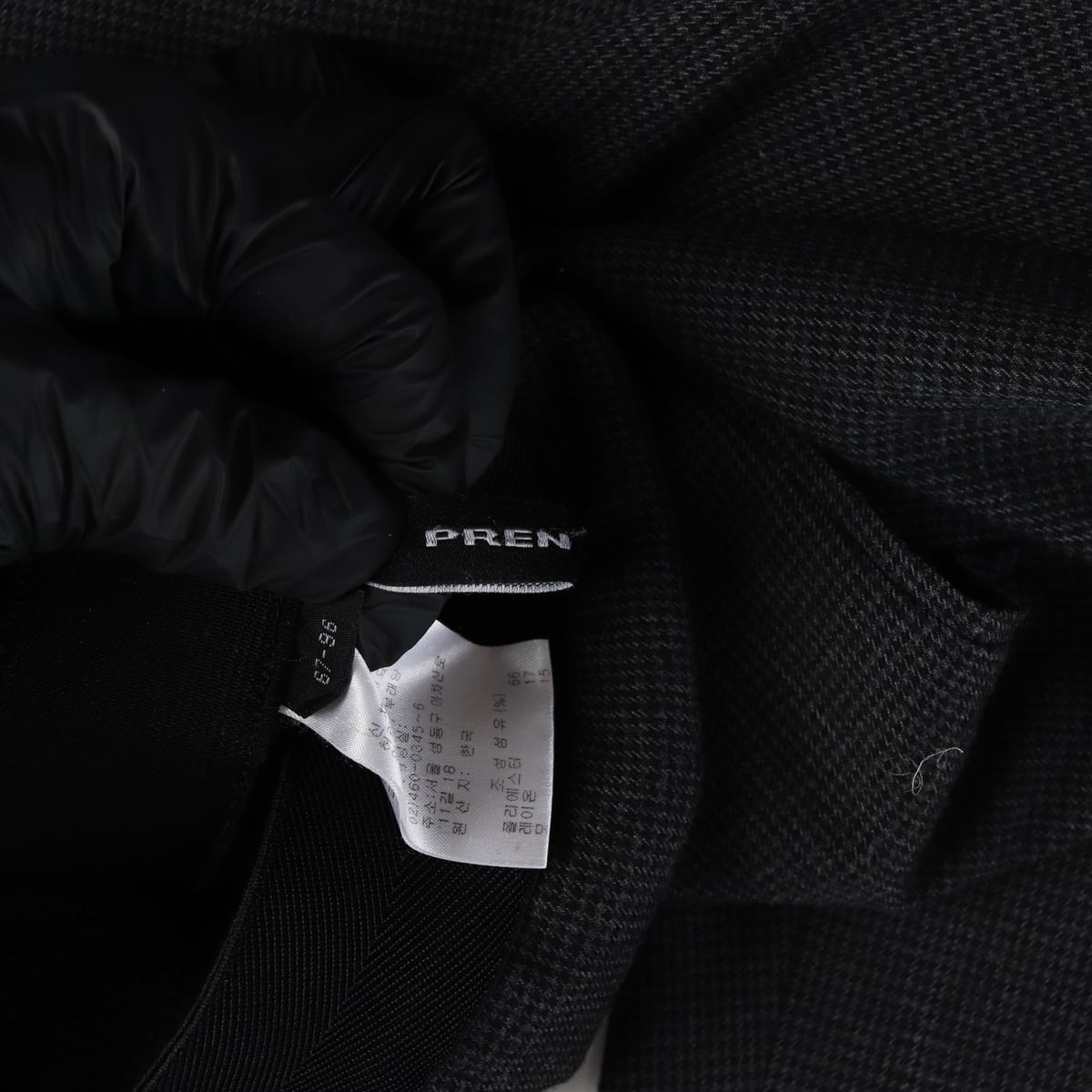 쁘렝땅 울 블렌드 트라우저 슬랙스 팬츠 상세 이미지 3