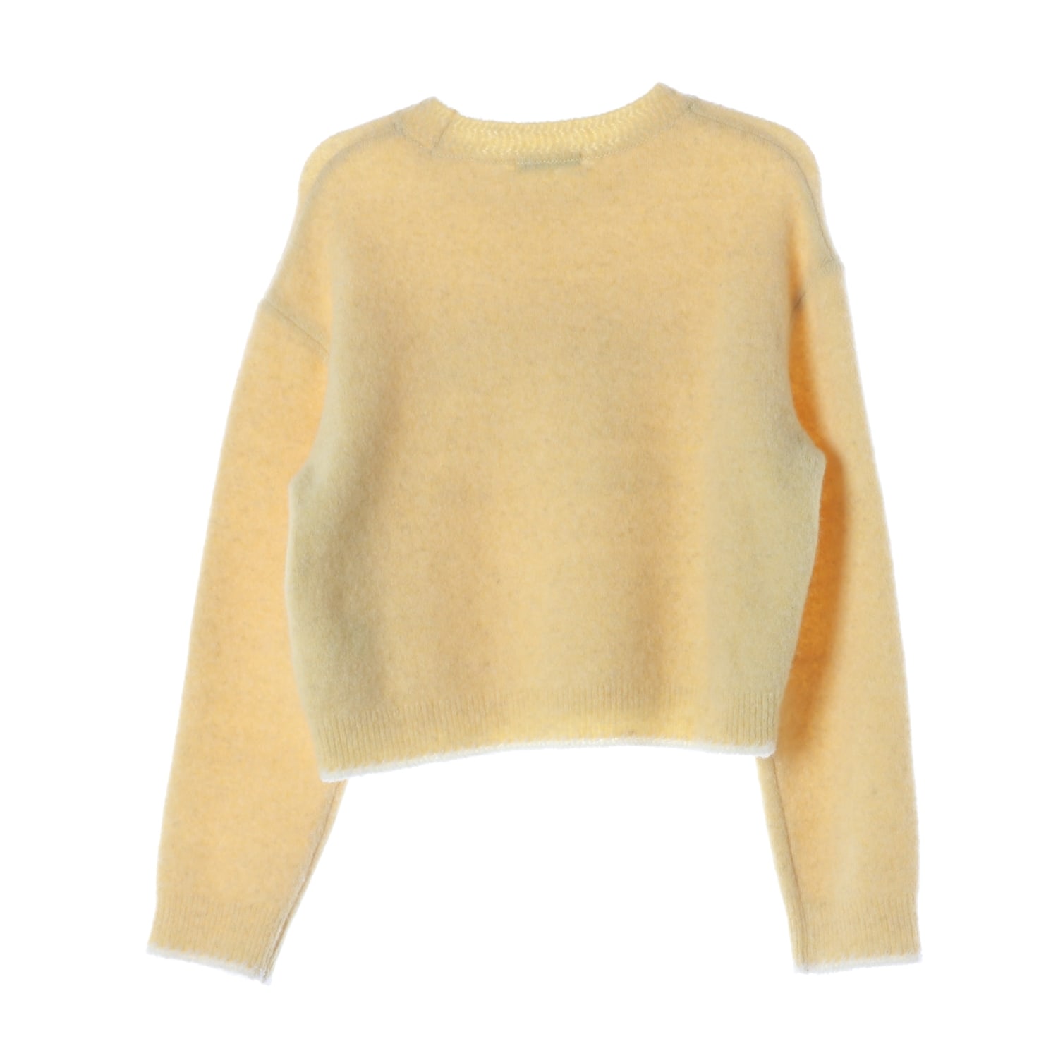 주크 22FW 레터링 크롭 울 블렌드 니트 스웨터 이미지 2