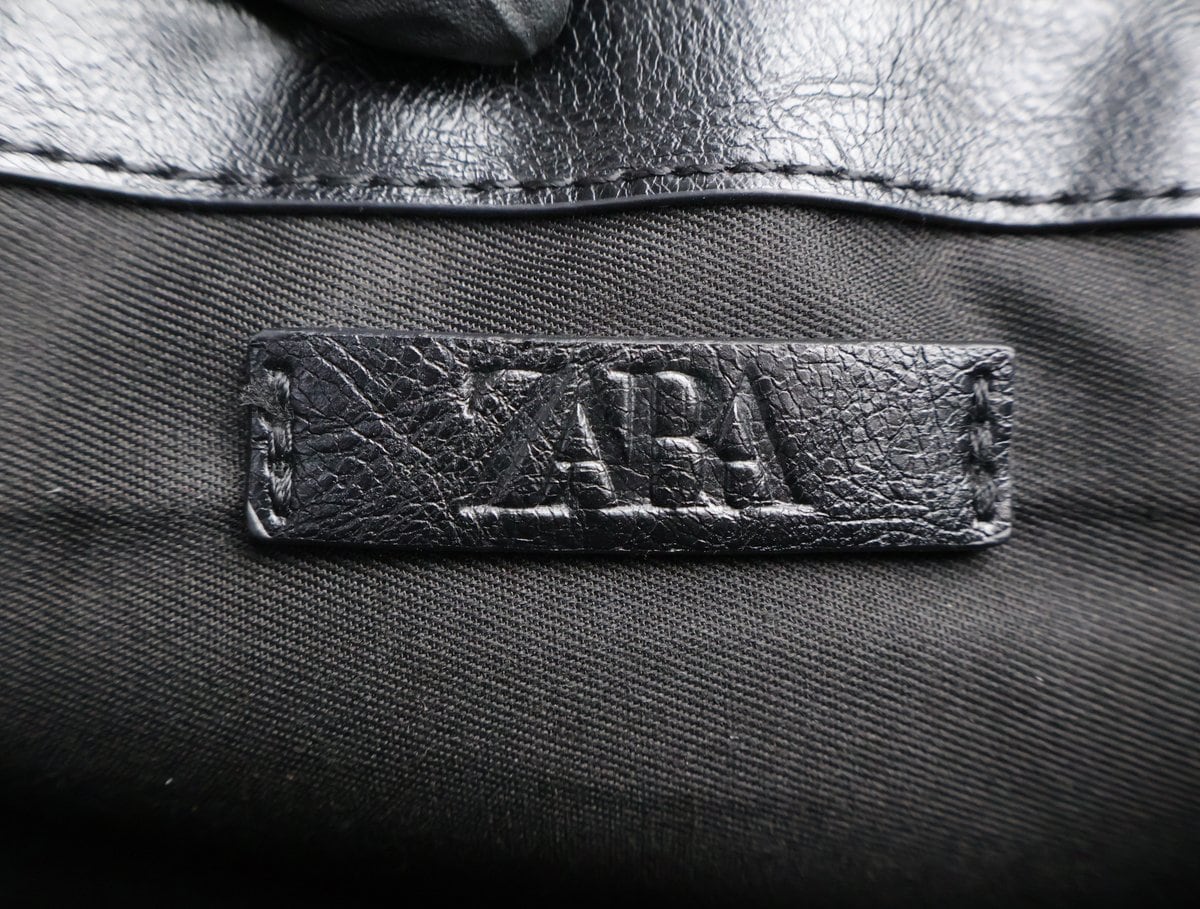 자라 ZARA 블랙 체인 숄더 크로스백 상세 이미지 9