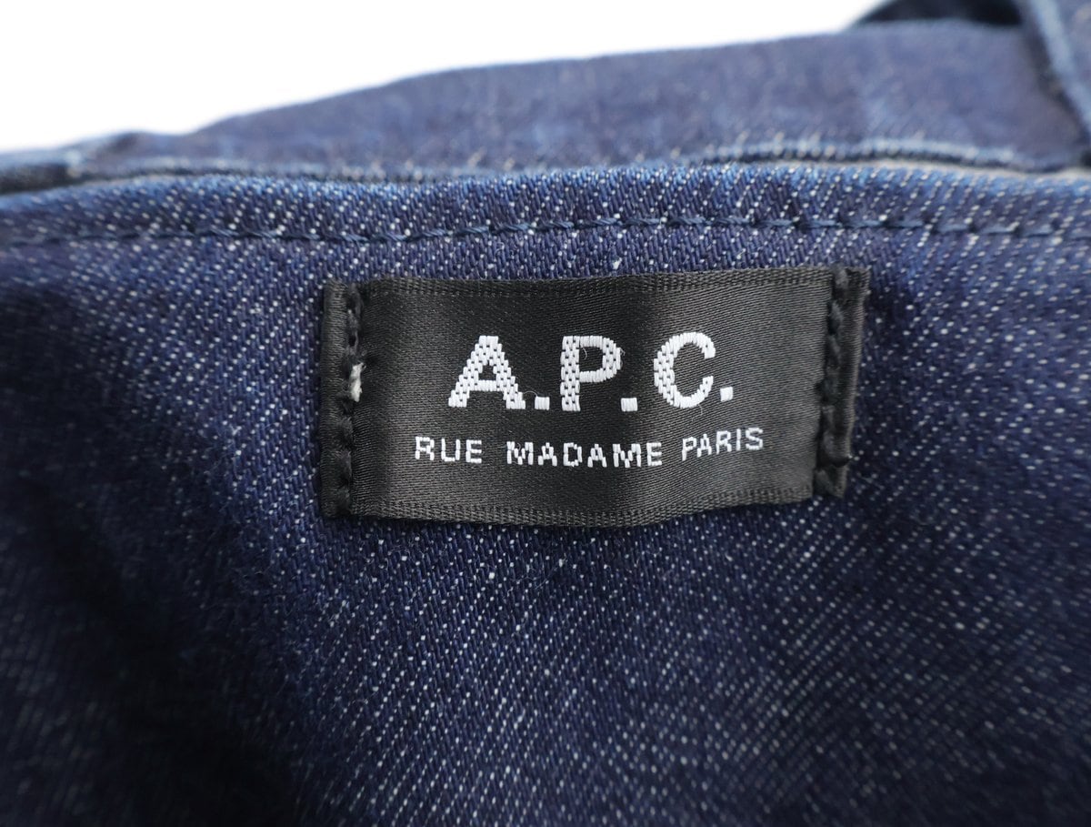 아페쎄 A.P.C. 데님 에코백 토트 숄더백 상세 이미지 8