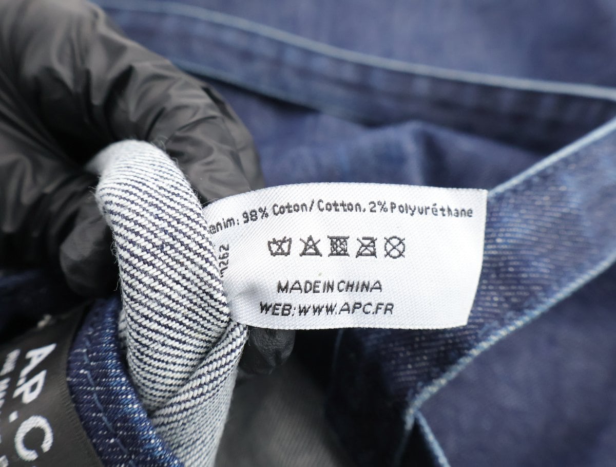 아페쎄 A.P.C. 데님 에코백 토트 숄더백 상세 이미지 9