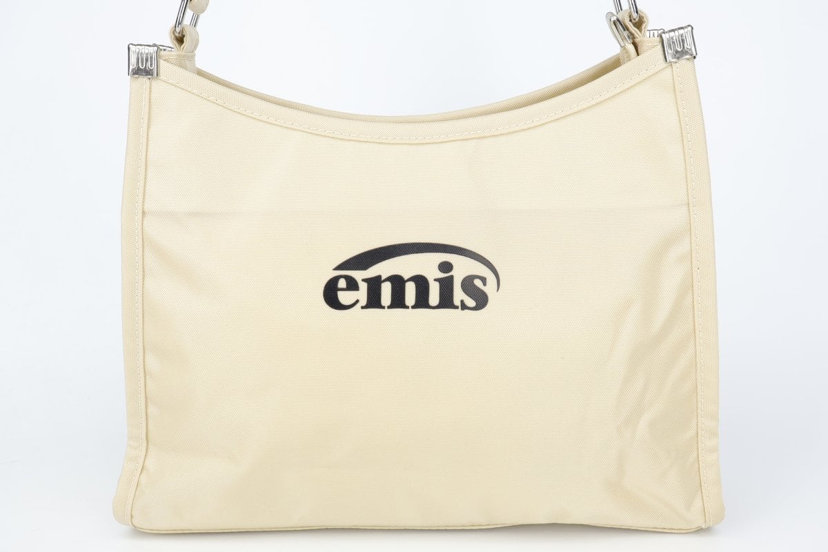 이미스 emis 스퀘어 호보백 토트 숄더백 아이보리 상세 이미지 2