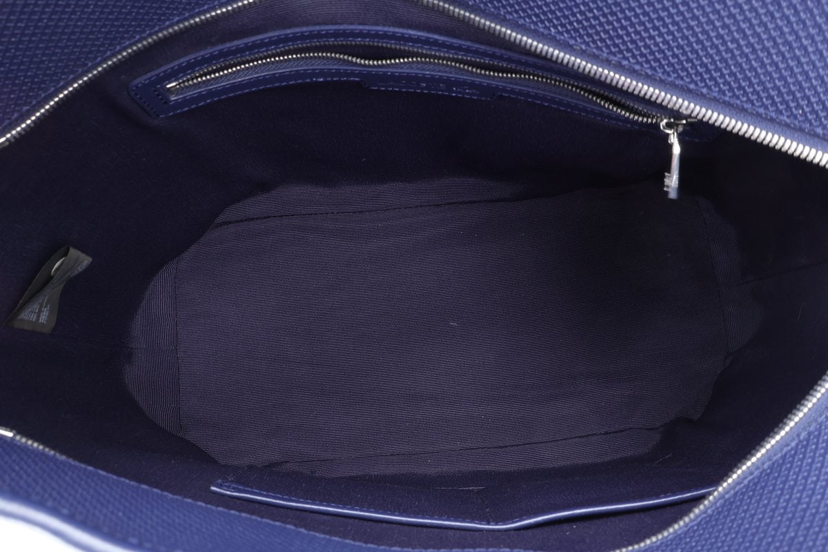 라코스테 우주 비행사 패턴 소가죽 토트백 이미지 7
