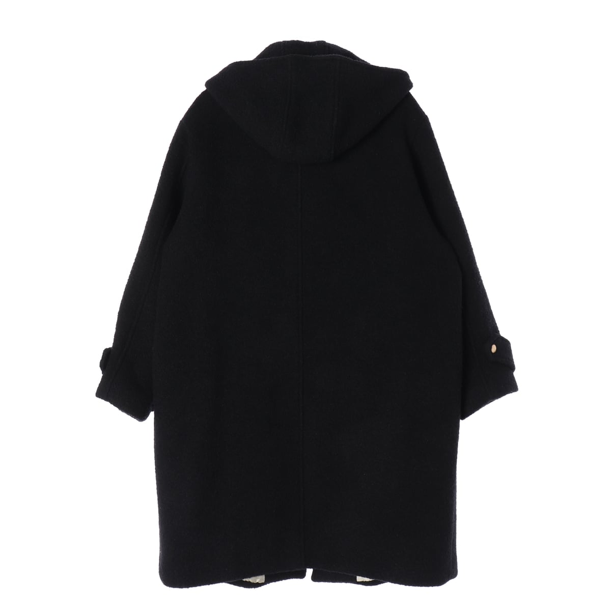 시엔느 23FW 울 알파카 Swedish Noir 후디 롱 코트 상세 이미지 3