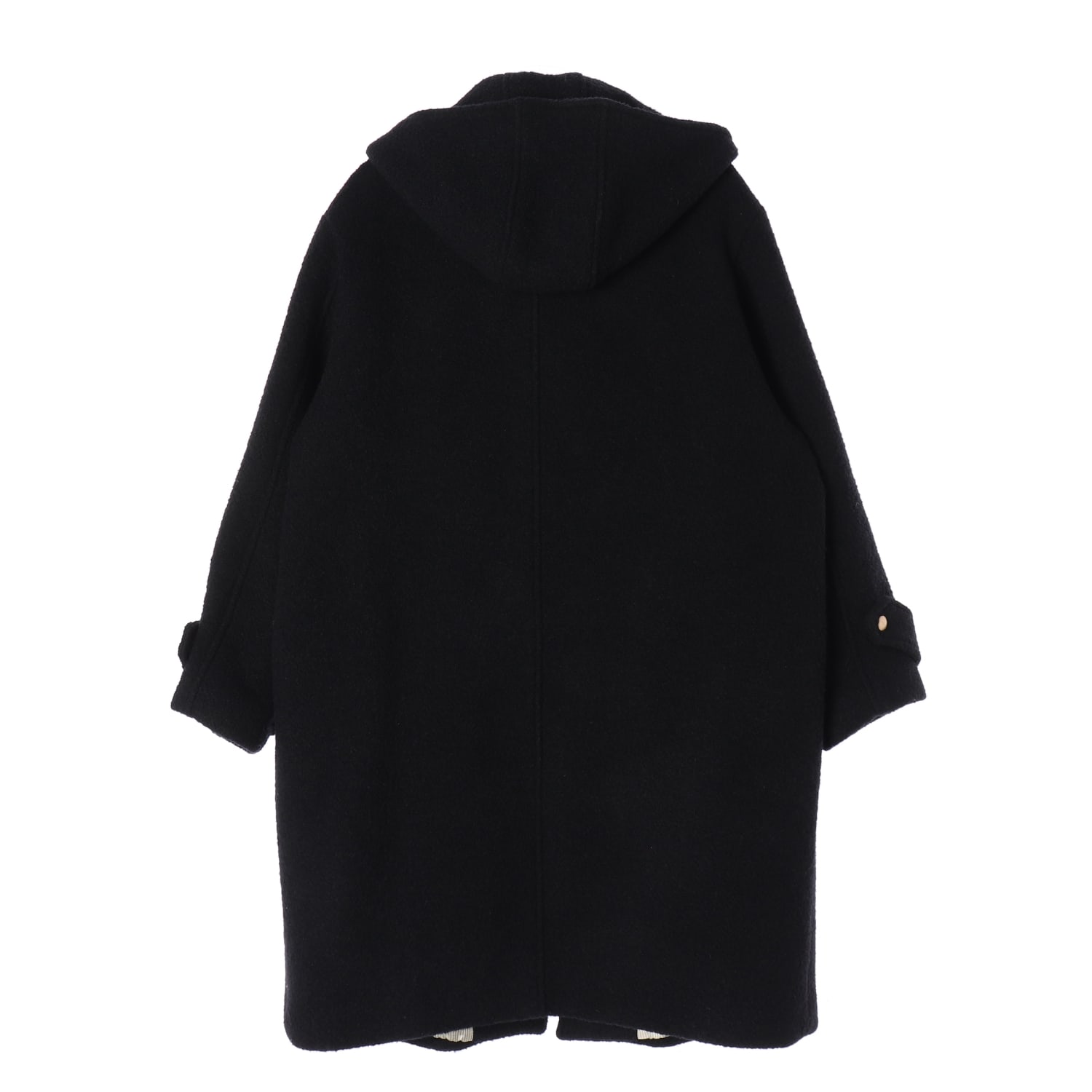 시엔느 23FW 울 알파카 Swedish Noir 후디 롱 코트 이미지 3