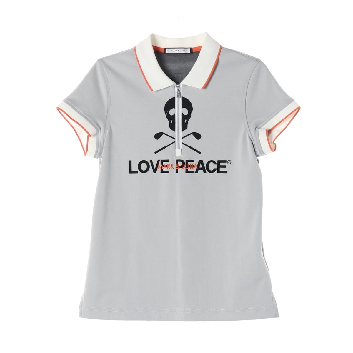 마크앤로나 21SS LOVE PEACE 폴로 카라 골프 반팔 티셔츠 상세 이미지 1