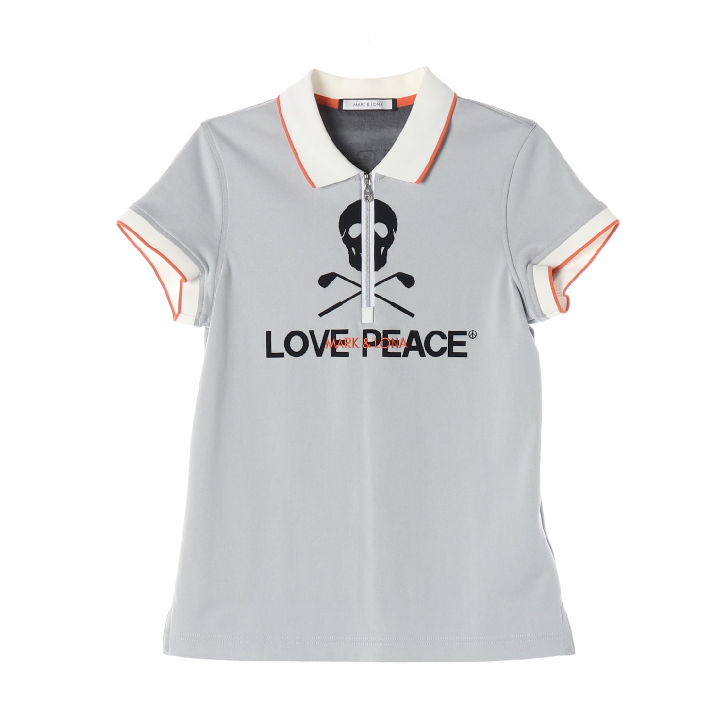 마크앤로나 21SS LOVE PEACE 폴로 카라 골프 반팔 티셔츠 이미지 1